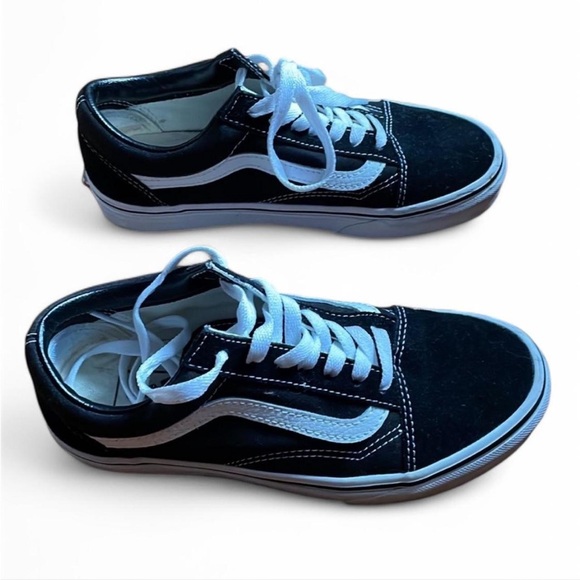 Womens Black Vans - Picture 3 of 5